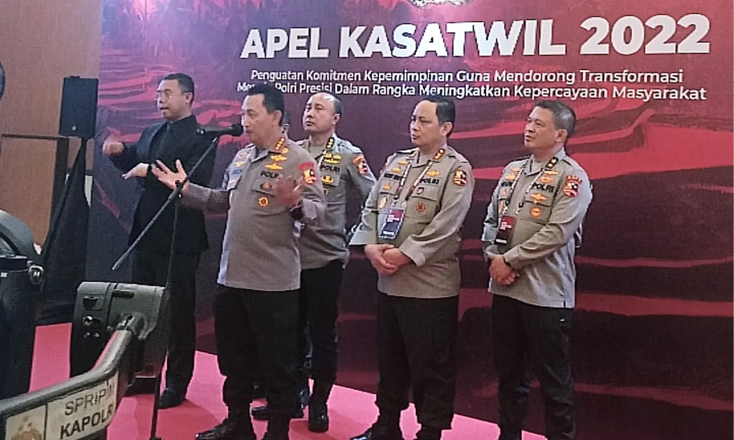 Pengamanan Nataru, Kapolri Jenderal Listyo: Kita Rapatkan Terlebih Dulu
